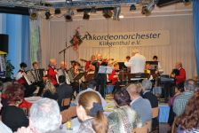 Das Orchester 2010 mit Gastsolist Peter Kostadinov.