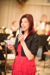 Moderatorin Judith Sandner