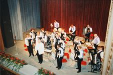 Das Orchester in den 1990er Jahren im König Albert Theater Bad Elster.